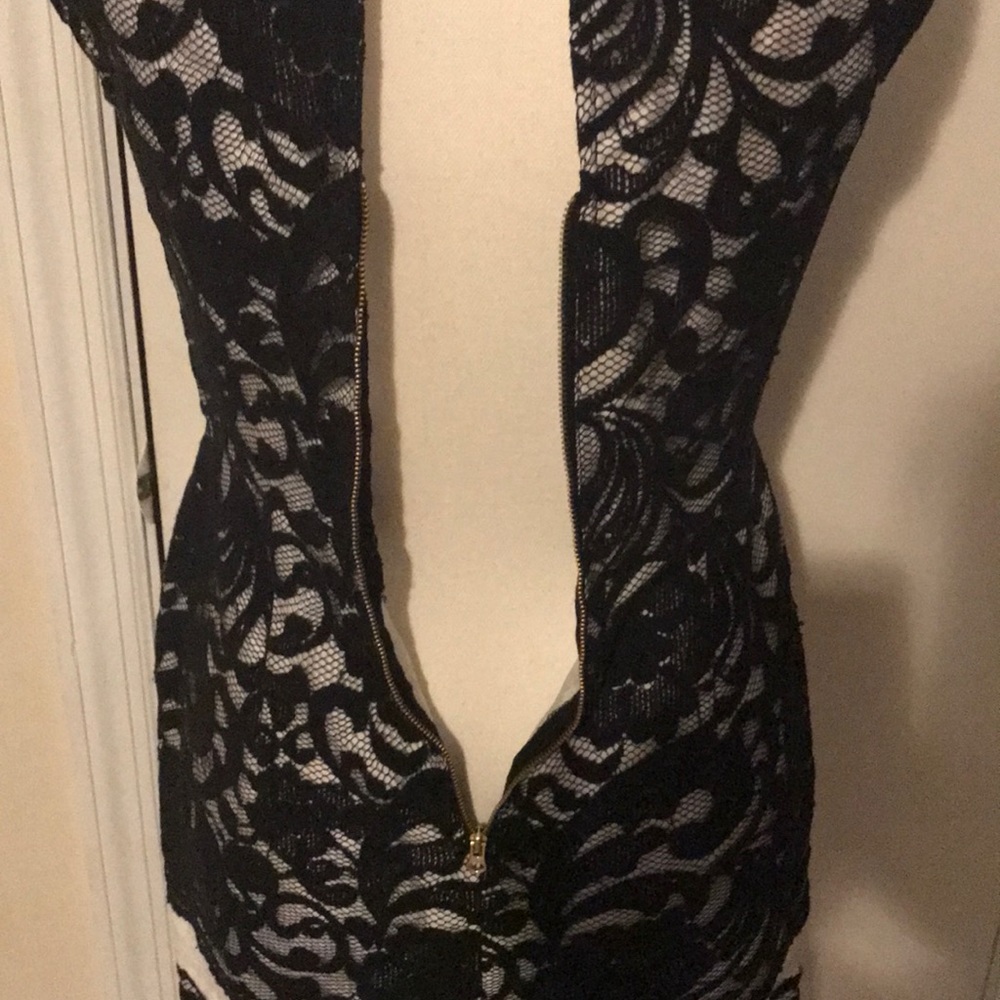 The Limited lace over lay dress Sz 4 - Picture 4 of 5